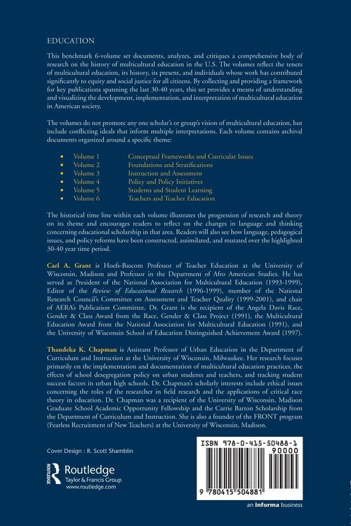 Produktbild: History of Multicultural Education
