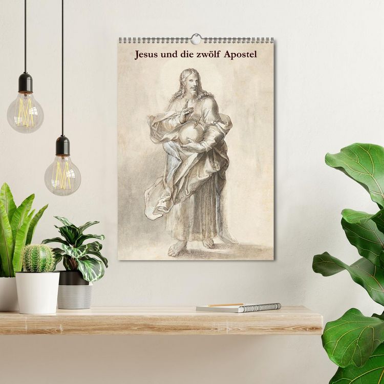 Produktbild: Jesus und die zw&ouml;lf Apostel (Wandkalender 2026 DIN A3 hoch), CALVENDO Monatskalender