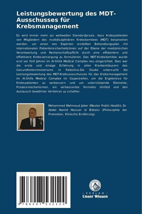 Produktbild: Leistungsbewertung des MDT-Ausschusses f&uuml;r Krebsmanagement