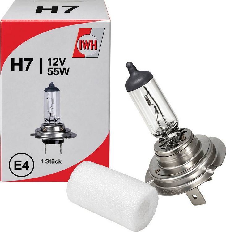 Produktbild: IWH 011842 Halogen Leuchtmittel H7 55W 12V