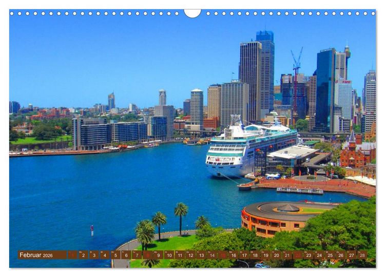 Produktbild: Australien &bull; Impressionen (Wandkalender 2026 DIN A3 quer), CALVENDO Monatskalender