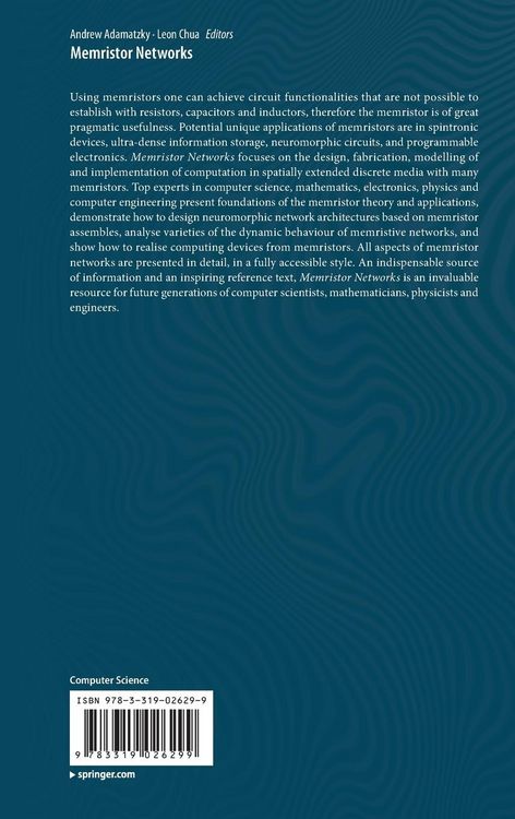 Produktbild: Memristor Networks