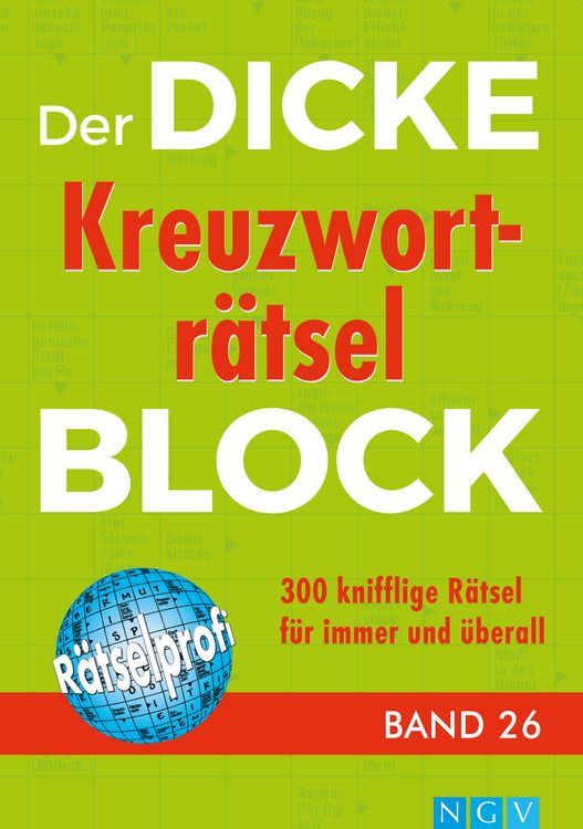 Produktbild: Der dicke Kreuzwortr&auml;tsel-Block Band 26
