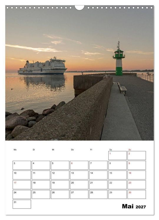 Produktbild: Ostsee. Urlaubsfeeling pur (Wandkalender 2027 DIN A3 hoch), CALVENDO Monatskalender