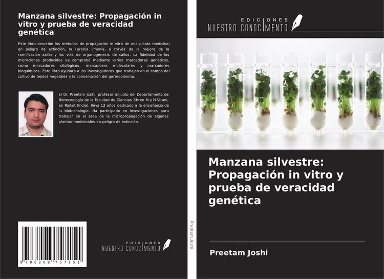 Produktbild: Manzana silvestre: Propagaci&oacute;n in vitro y prueba de veracidad gen&eacute;tica