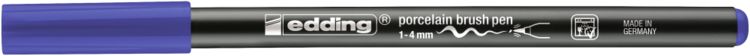 Produktbild: edding 4200 Porzellanpinselstift blau