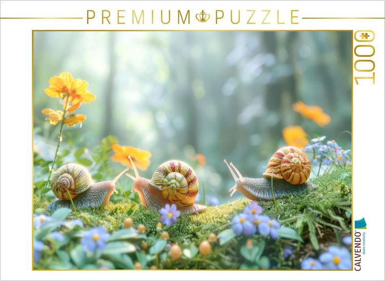 Produktbild: CALVENDO Puzzle Eine Welt voller liebenswerter kleiner Tiere | 1000 Teile Lege-Gr&ouml;&szlig;e 64x48cm Foto-Puzzle f&uuml;r gl&uuml;ckliche Stunden