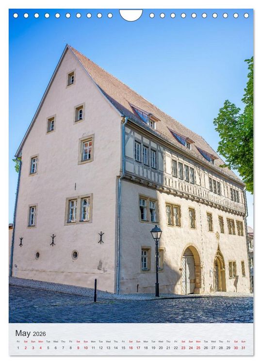 Produktbild: Martin Luther. Town of Lutherstadt Eisleben - hometown of the great Reformer (Wall Calendar 2026 DIN A4 portrait), CALVENDO 12 Month Wall Calendar