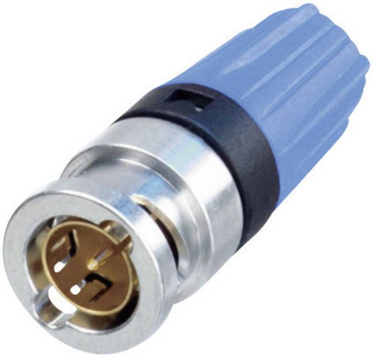 Produktbild: Neutrik NBNC75BLP9 NBNC75BLP9 BNC-Steckverbinder Stecker, gerade 75 Ω 1 St.