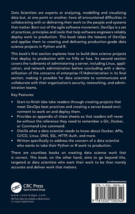 Produktbild: DevOps for Data Science