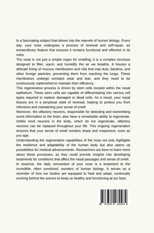 Produktbild: The Regenerative Wonder: How Your Nose Reinvents Itself Every Day