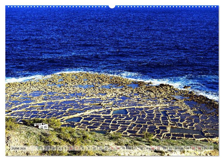 Produktbild: Gozo - Malta's little sister island (High Quality Premium Wall Calendar 2026 DIN A2 landscape),CALVENDO 12 Month Wall Calendar