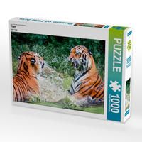 Produktbild: CALVENDO Puzzle Tiger 1000 Teile Lege-Gr&ouml;&szlig;e 640 x 480 cm Foto-Puzzle Bild von Peter Roder