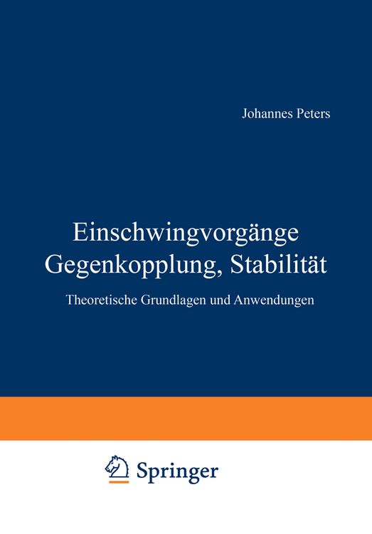 Produktbild: Einschwingvorg&auml;nge Gegenkopplung, Stabilit&auml;t