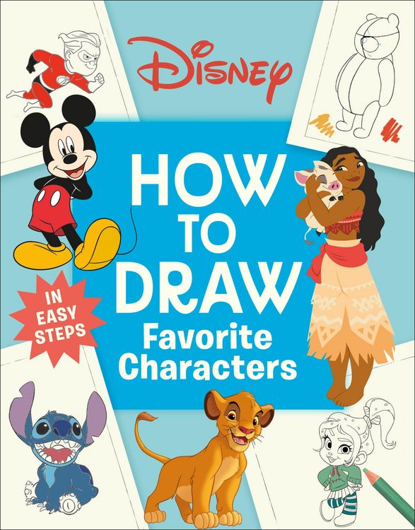 Produktbild: Disney How to Draw Favorite Characters