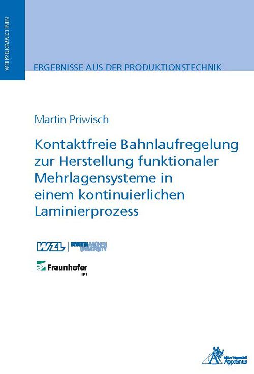 Produktbild: Kontaktfreie Bahnlaufregelung zur Herstellung funktionaler Mehrlagensysteme in einem kontinuierlichen Laminierprozess