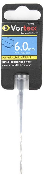 Produktbild: C.K T3200 06 HSS Mehrzweckbohrer 6mm Sechskantschaft 1St.