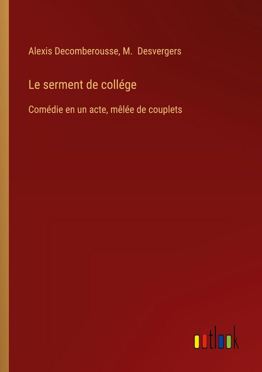 Produktbild: Le serment de coll&eacute;ge