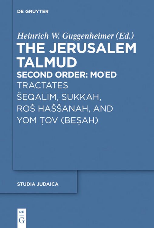 Produktbild: Tractates &Scaron;eqalim, Sukkah, Ro&scaron; Ha&scaron;&scaron;anah, and Yom Tov (Besah)