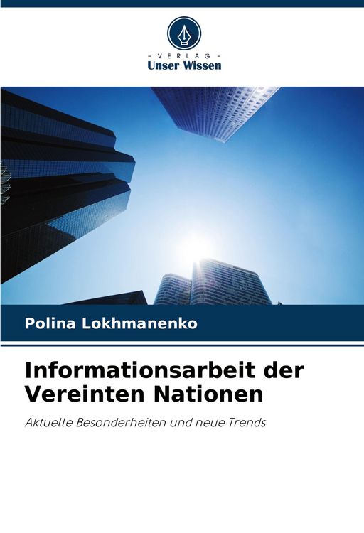 Produktbild: Informationsarbeit der Vereinten Nationen
