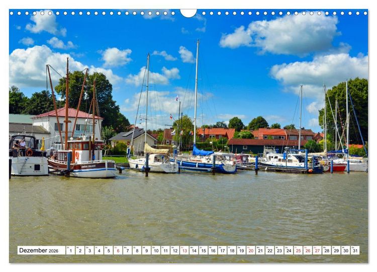Produktbild: Leer - Perle Ostfrieslands (Wandkalender 2026 DIN A3 quer), CALVENDO Monatskalender