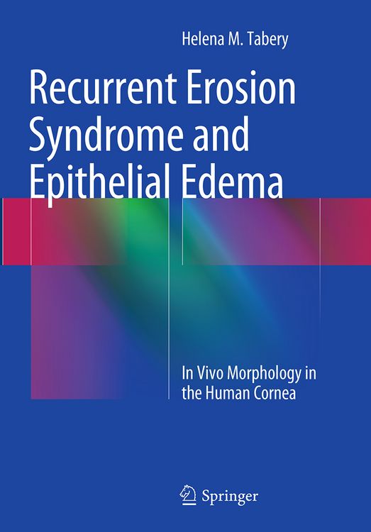 Produktbild: Recurrent Erosion Syndrome and Epithelial Edema