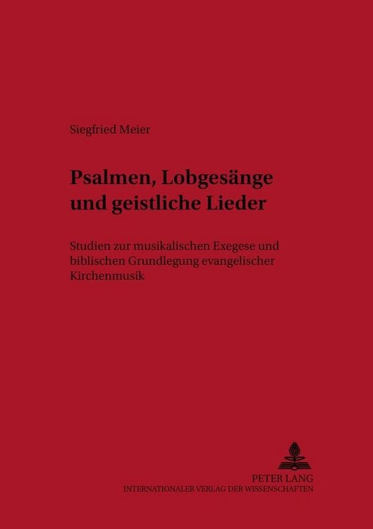 Produktbild: Psalmen, Lobges&auml;nge und geistliche Lieder