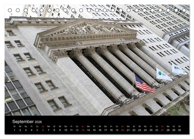 Produktbild: New York City (Tischkalender 2026 DIN A5 quer), CALVENDO Monatskalender
