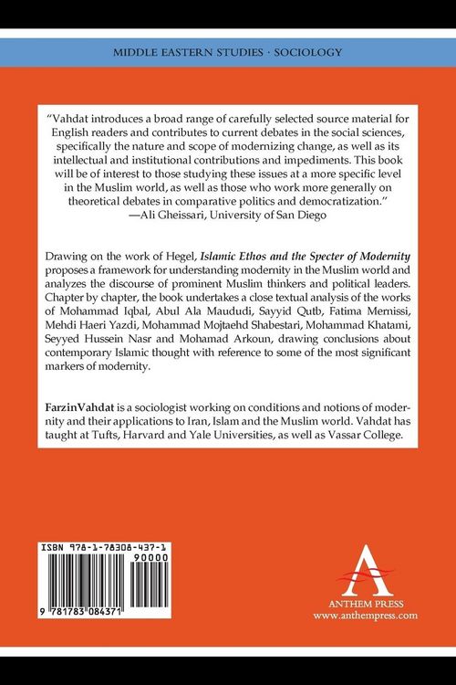 Produktbild: Islamic Ethos and the Specter of Modernity
