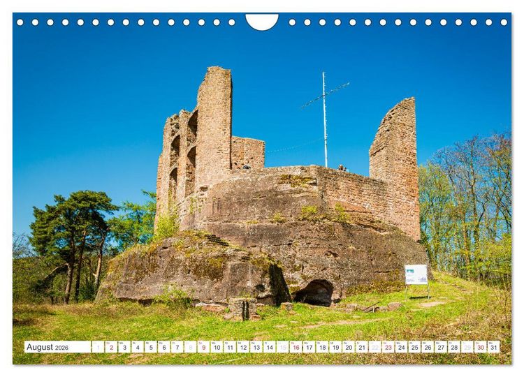 Produktbild: Pf&auml;lzer Sehensw&uuml;rdigkeiten (Wandkalender 2026 DIN A4 quer), CALVENDO Monatskalender