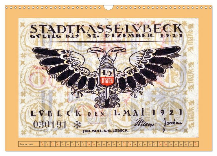 Produktbild: Gru&szlig; aus L&uuml;beck (Wandkalender 2026 DIN A3 quer), CALVENDO Monatskalender