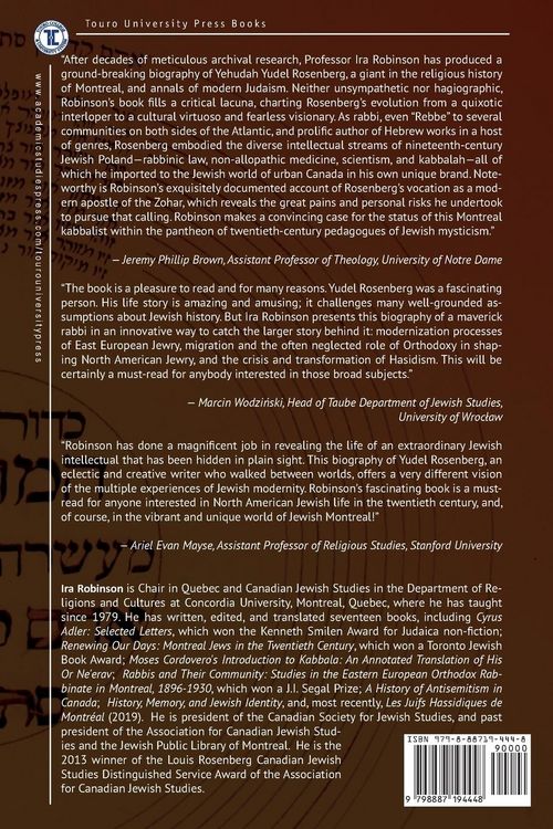 Produktbild: A Kabbalist in Montreal