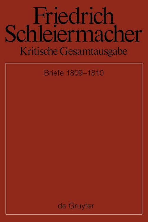 Produktbild: Briefwechsel 1809-1810