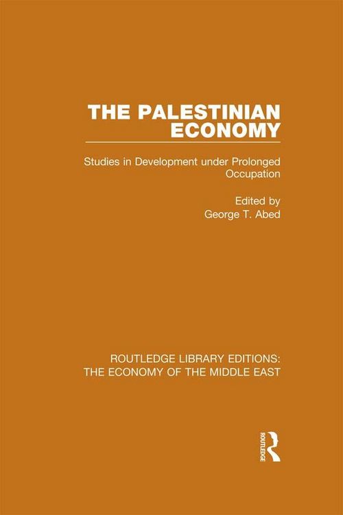 Produktbild: The Palestinian Economy (RLE Economy of Middle East)