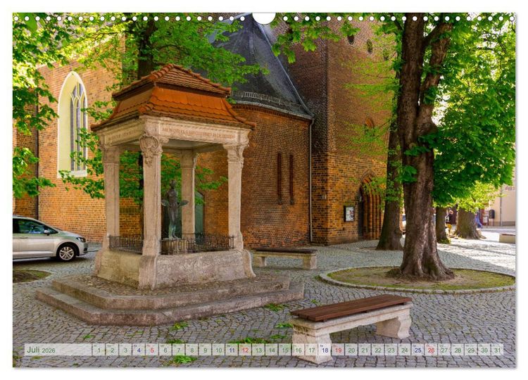 Produktbild: Bad Liebenwerda im Fr&uuml;hling (Wandkalender 2026 DIN A3 quer), CALVENDO Monatskalender