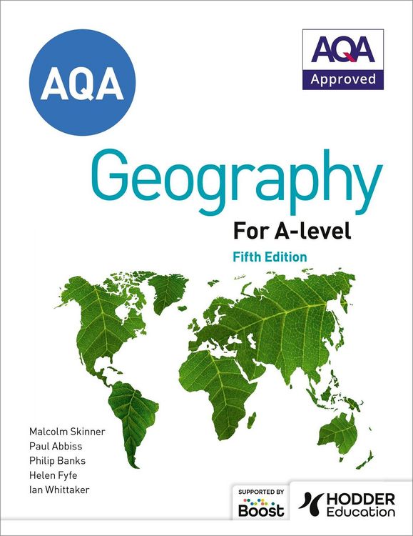 Produktbild: Whittaker, I: AQA A-level Geography Fifth Edition