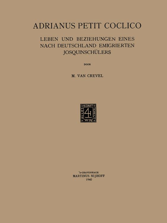 Produktbild: Adrianus Petit Coclico