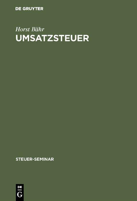 Produktbild: Umsatzsteuer
