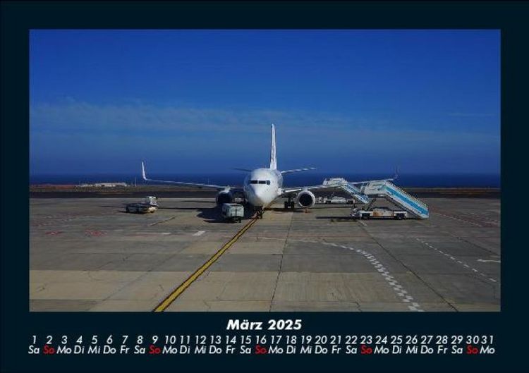 Produktbild: Flugzeuge 2025 Fotokalender DIN A5