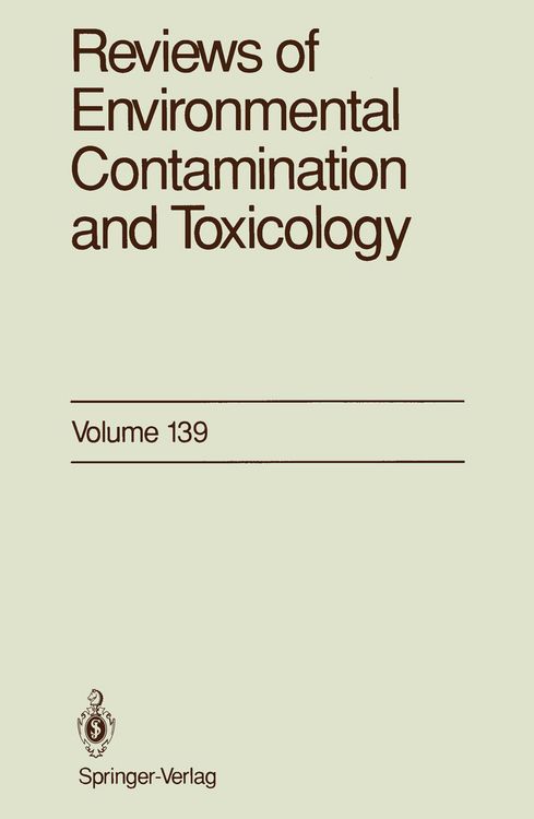 Produktbild: Reviews of Environmental Contamination and Toxicology