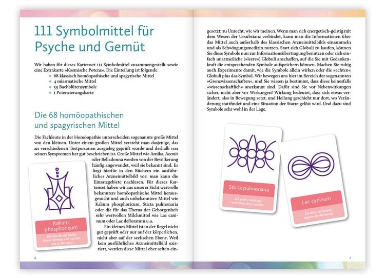 Produktbild: Hom&ouml;opathische Symbolapotheke: Psyche und Gem&uuml;t. Das Kartenset