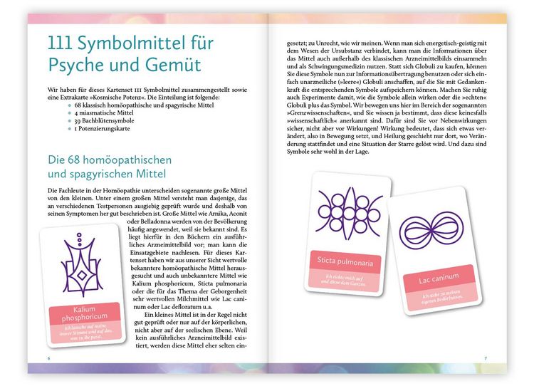 Produktbild: Hom&ouml;opathische Symbolapotheke: Psyche und Gem&uuml;t. Das Kartenset