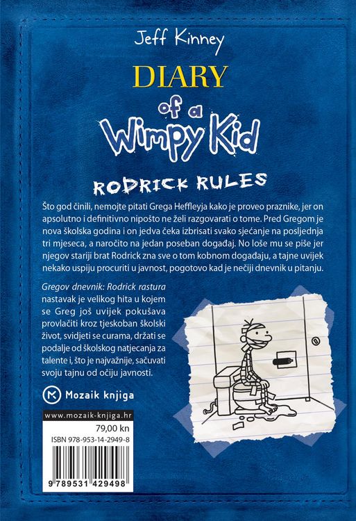 Produktbild: Gregov Dnevnik 02: Rodrick rastura