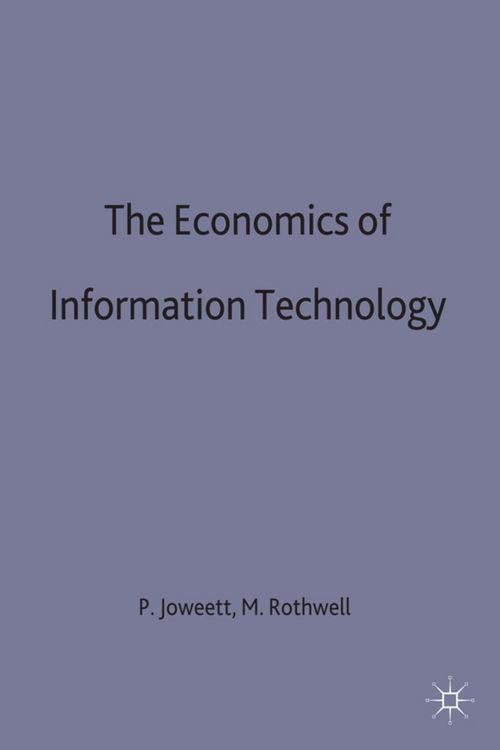 Produktbild: The Economics of Information Technology