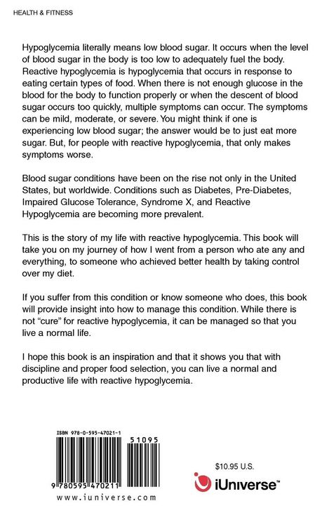 Produktbild: Reactive Hypoglycemia