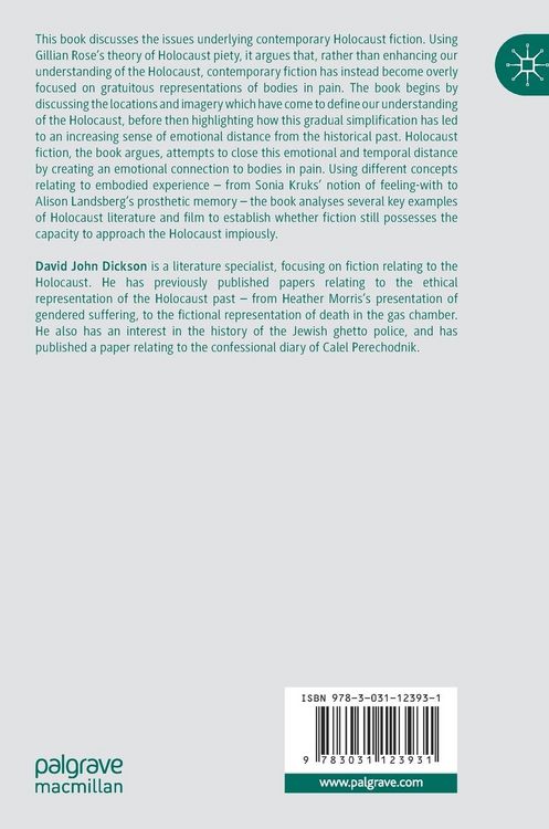 Produktbild: Holocaust Fiction and the Question of Impiety