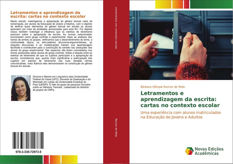Produktbild: Letramentos e aprendizagem da escrita: cartas no contexto escolar