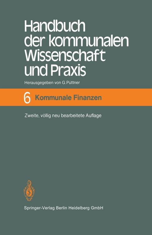 Produktbild: Handbuch der kommunalen Wissenschaft und Praxis