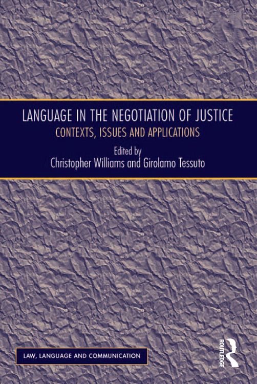 Produktbild: Language in the Negotiation of Justice