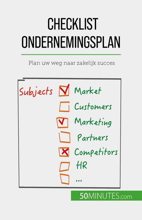 Produktbild: Checklist ondernemingsplan